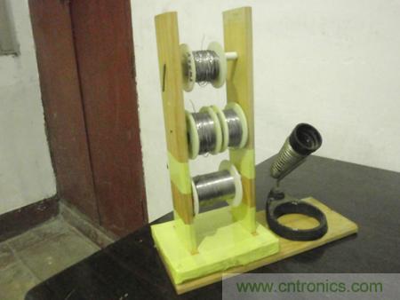 成本幾乎為零,三層錫絲架DIY