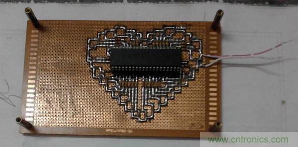 三八節(jié)將至!DIY心形LED流水燈!你們懂的~