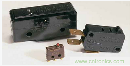 霍尼韋爾的MICRO SWITCH&trade;微動開關有多種配置可供選擇，能夠滿足工程師們的特定需求。