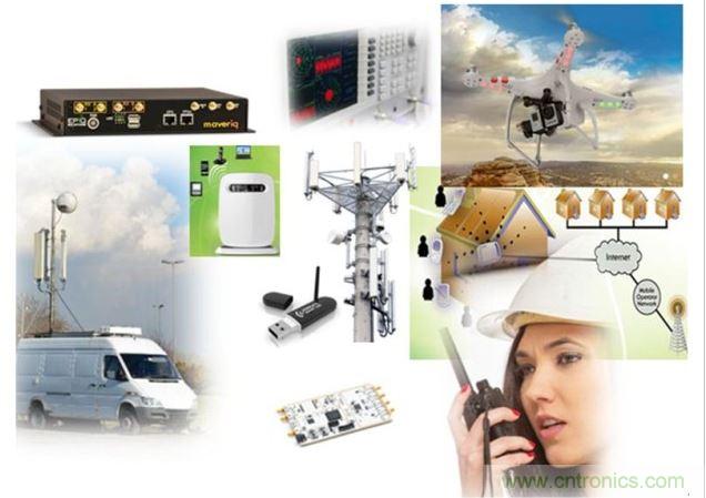 軟件定義無線電獨特的技術優勢，打開各種創新應用之門