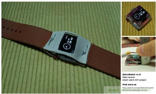 全民創(chuàng)客時代，自己DIY一個智能手表
