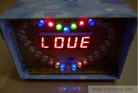 零基礎小白也可以做的愛心彩燈,送給心愛的Ta