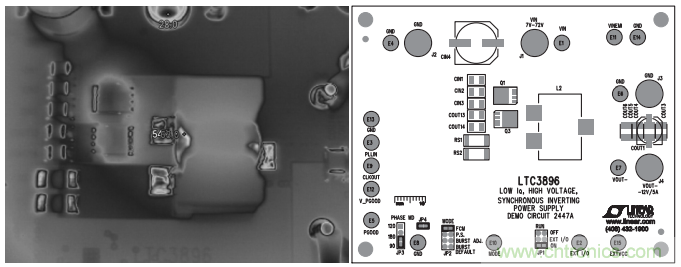 高電壓、高效率正至負轉換器