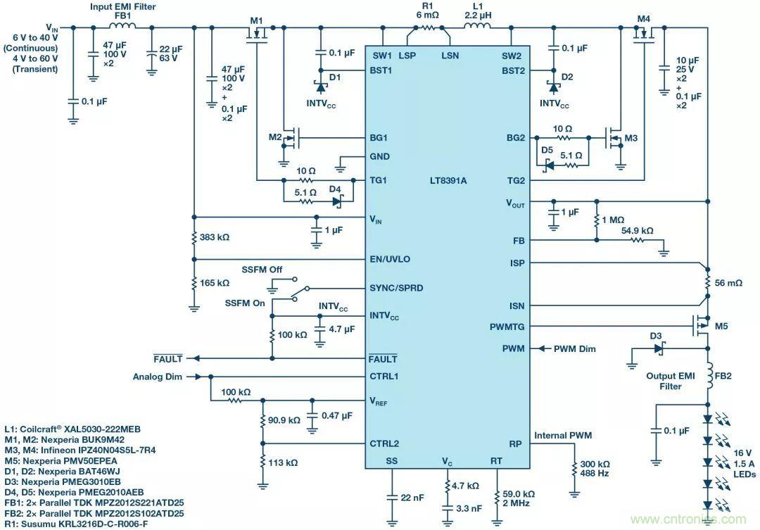 一顆芯驅(qū)動(dòng)整個(gè)車前燈組，這個(gè)控制器是怎么做到滴？