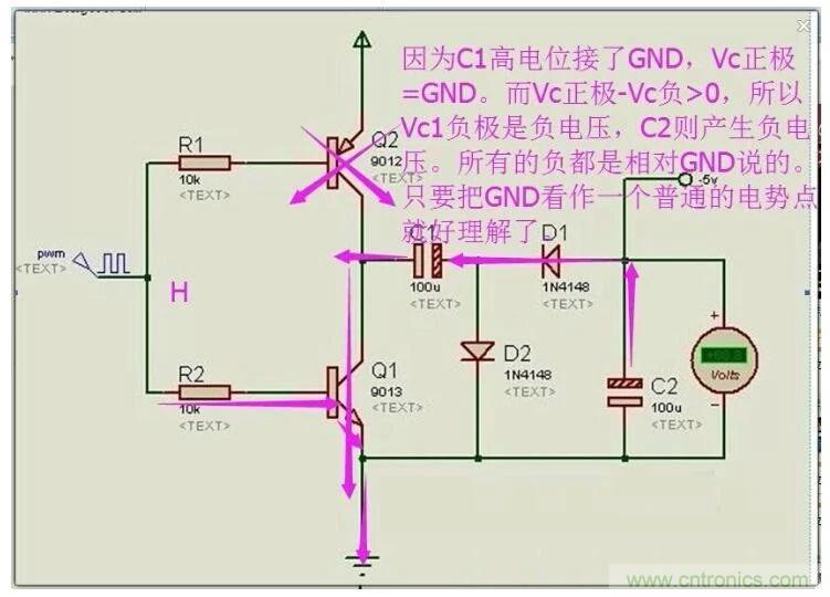 負壓是怎么產生的?附電路詳細分析