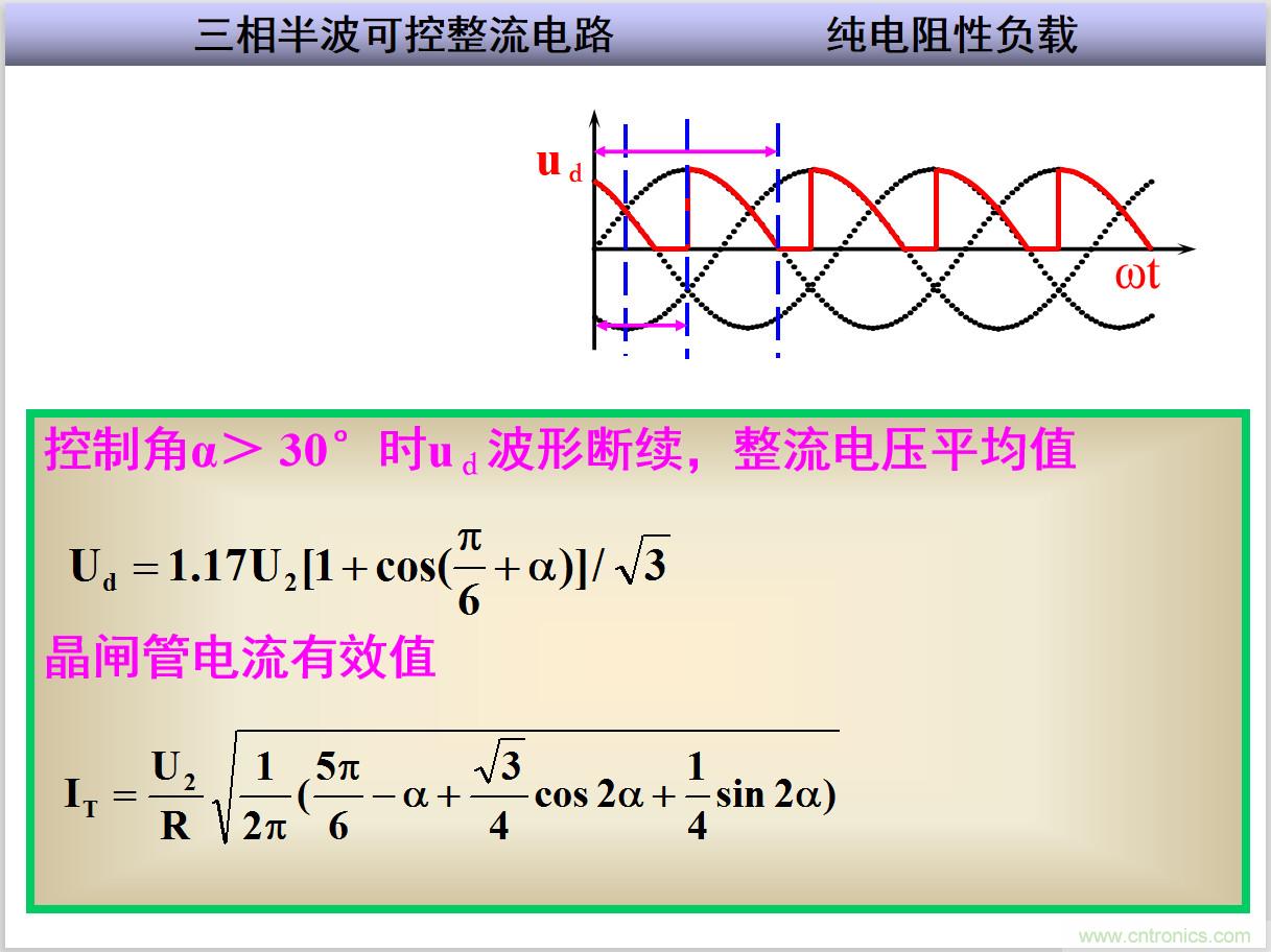 圖文講解三相整流電路的原理及計算,工程師們表示秒懂! 圖文講解三相整流電路的原理及計算,工程師們表示秒懂!