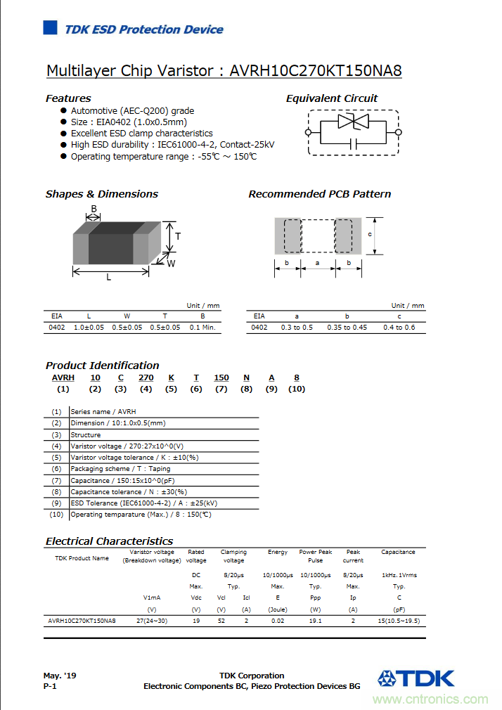 穩壓、TVS二極管和壓敏電阻的區別？使用時應進行比較的4個要點