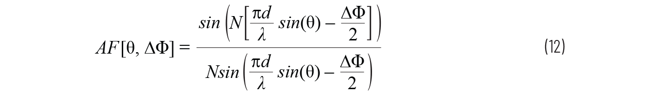 相控陣天線方向圖&mdash;&mdash;第1部分：線性陣列波束特性和陣列因子