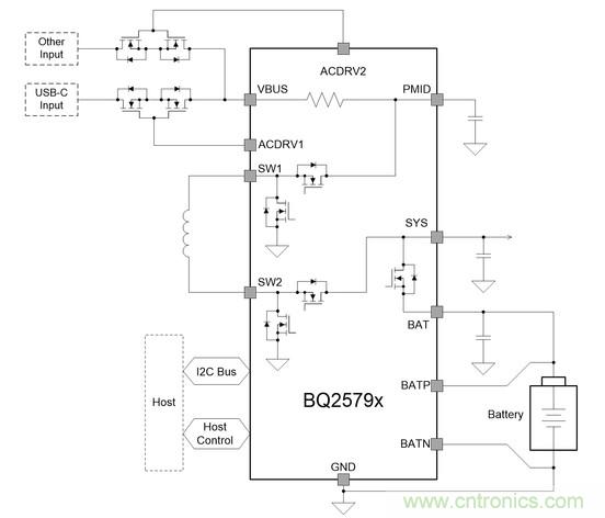 Buck-Boost集成電路提供更快的充電速度，更長的電池壽命