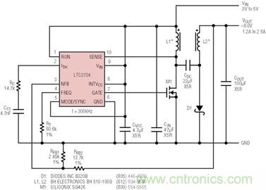 具有負反饋引腳和用于負輸出電源的高性能、單端控制器IC 具有負反饋引腳和用于負輸出電源的高性能、單端控制器IC