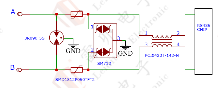 伺服電機驅動接口、電源保護方案