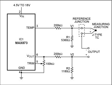 如何利用電壓基準補償熱電偶冷端？